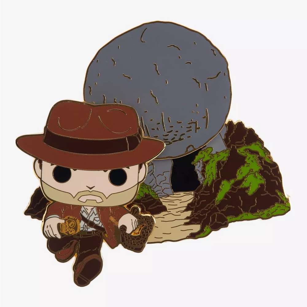 🤎FUNKO Indiana Jones Enamel Pin, NWT